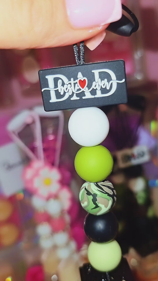 Best Dad ever Car defuser in Pomegranate Noir scent