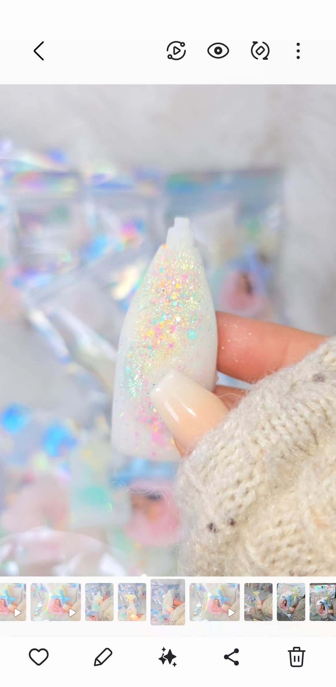 Lenor inspired White Musk&Golden Maple Wax melts