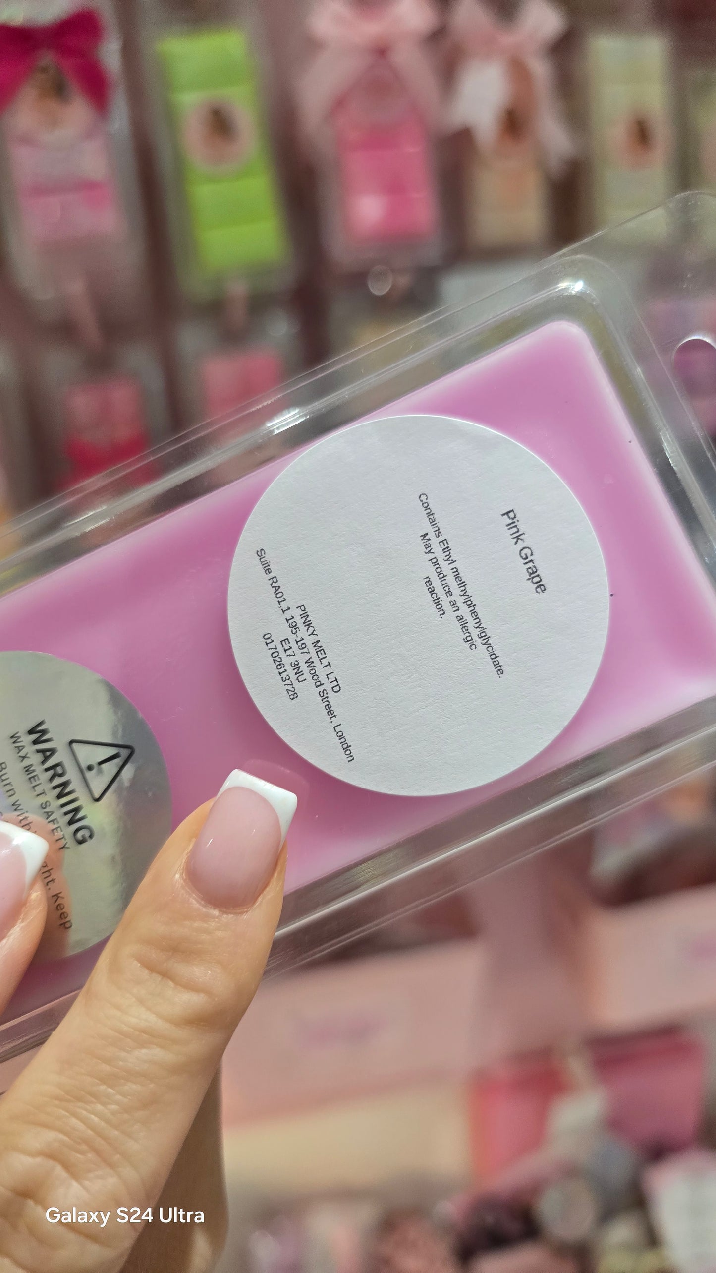 Pink Grape 🍇 Wax Melt