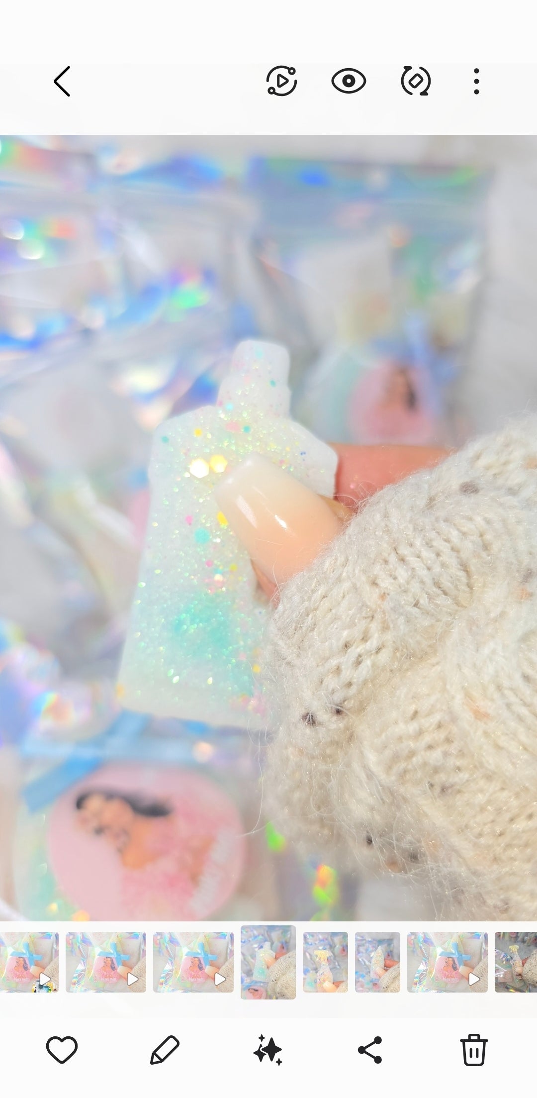 Lenor inspired White Musk&Golden Maple Wax melts
